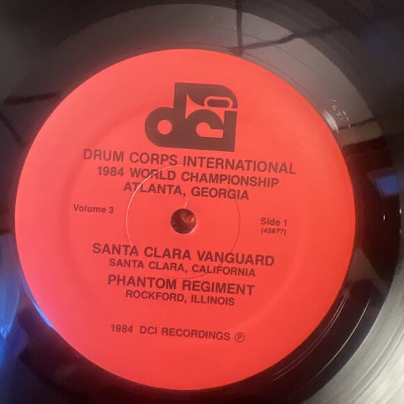 1984 DRUM CORPS INTERNATIONAL CHAMPIONSHIPS VOLS 2+3 ULTRASONIC CLEAN Vinyl EX! - Picture 6 of 12